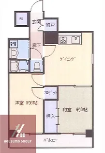 メゾン・マヴィー【5階】の間取り