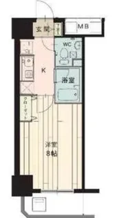 ロジェ今福鶴見【1001号室】の間取り