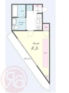 セイワパレス堂島シティ【8階】の間取り