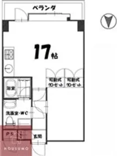 NOVA京橋【3階】の間取り