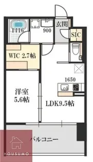 ベネチア天満橋【13階】の間取り