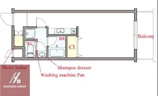 アイディール中之島【3階】の間取り