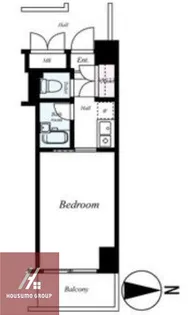 セレッソコート梅田東【201号室号室】の間取り