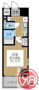 エスリード上本町北【5階】の間取り