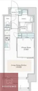 アーバネックス堂島【12階】の間取り