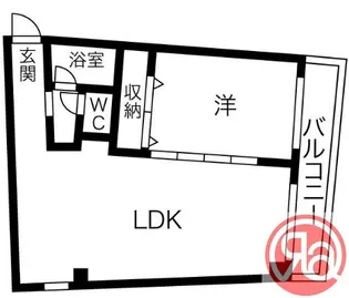 アベニュー玉出【3階】の間取り