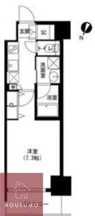 アーバネックス京橋【6階】の間取り