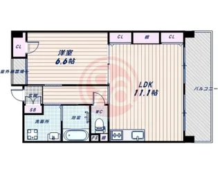 ピュアファースト花園【2階】の間取り