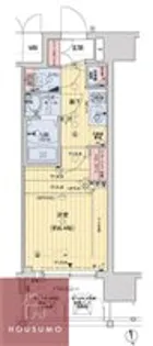 レオンコンフォート京橋【702号室】の間取り