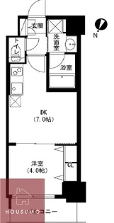 アーバネックス京橋【910号室】の間取り