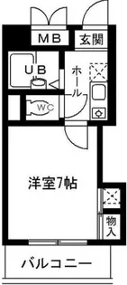 アンタンテ7th【10階】の間取り
