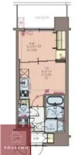 プレジオ城東中央【9階】の間取り