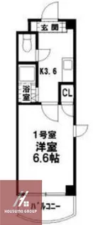 ドエル南本町【201号室】の間取り