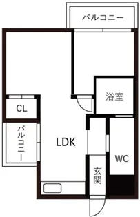 松栄大正ハイツ【3階】の間取り