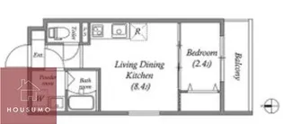 ROYAL MAISON 城東【403号室】の間取り