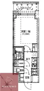 S-RESIDENCE都島【602号室】の間取り