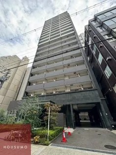 プレサンスタワー北浜【307号室】の外観