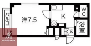 レクシア京橋TRES【2階】の間取り