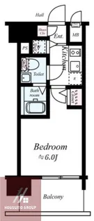 エスリード京橋桜ノ宮公園【10階】の間取り