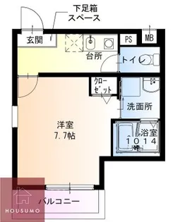 フジパレス緑橋WEST【1階】の間取り