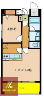 オルゴグラート鶴見【3階】の間取り