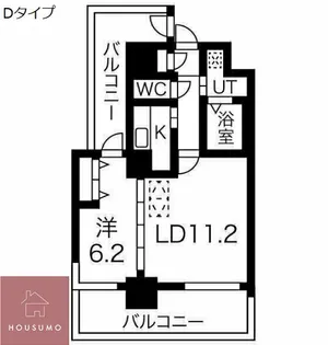 CUORE【5階】の間取り