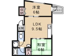ハイアットマンションアヴィ【7階】の間取り