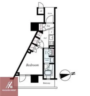 アルス大手前プレミア【906号室号室】の間取り