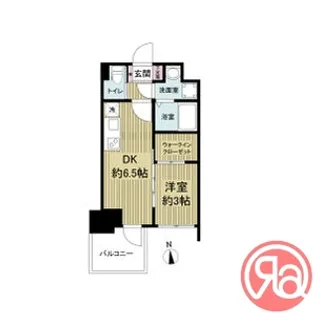 セレニテ堺筋本町リアン【6階】の間取り