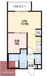 フォレストコート【2階】の間取り