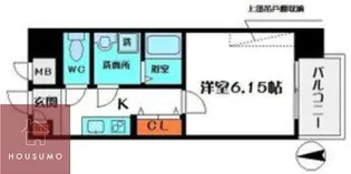 ウインズコート都島【6階】の間取り