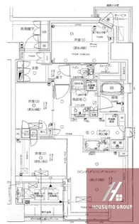 リバーガーデン四天王寺【11階】の間取り