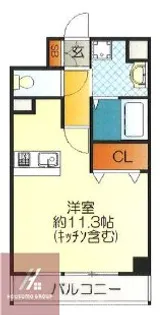 ラ・ルミエール【201号室】の間取り