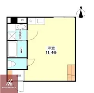 谷4プラザ【2階】の間取り