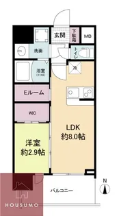セレニテ天六ミラク【1105号室】の間取り