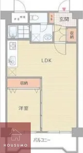 おおきに大阪天満サニーアパートメント【904号室】の間取り