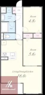 SOUTH COAT(サウスコート)【2階】の間取り