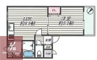 エムズコート【4階】の間取り