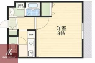 HUgE2(ヒュージ)【703号室】の間取り