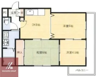コーエイエステート【2階】の間取り