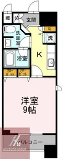 カスタリア堺筋本町【2階】の間取り