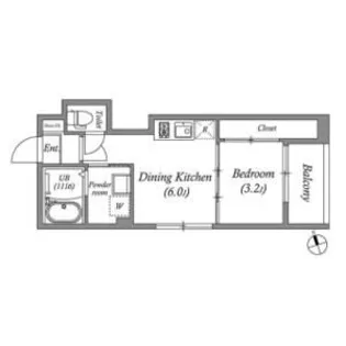 (仮称)東粉浜一丁目【2階】の間取り