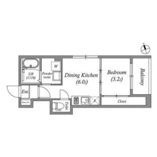 (仮称)東粉浜一丁目【1階】の間取り