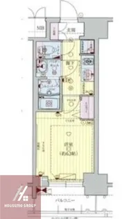 プレサンス大手前ピリオド【1105号室】の間取り