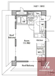 RE-SOUL清水谷【8階】の間取り