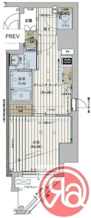 ファーストフィオーレ谷町六丁目フェリシア【4階】の間取り