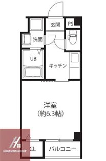 コートドリコ【1階】の間取り