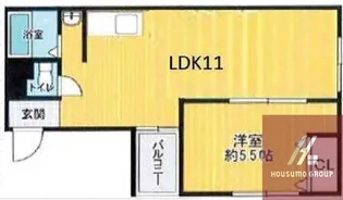 ハウス大幸【3階】の間取り