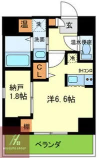 ONLYONE梅田北【701号室】の間取り