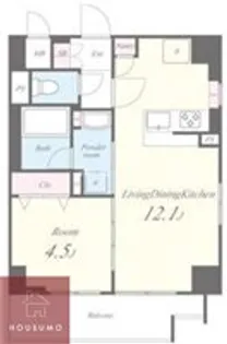 Arome梅田【901号室】の間取り